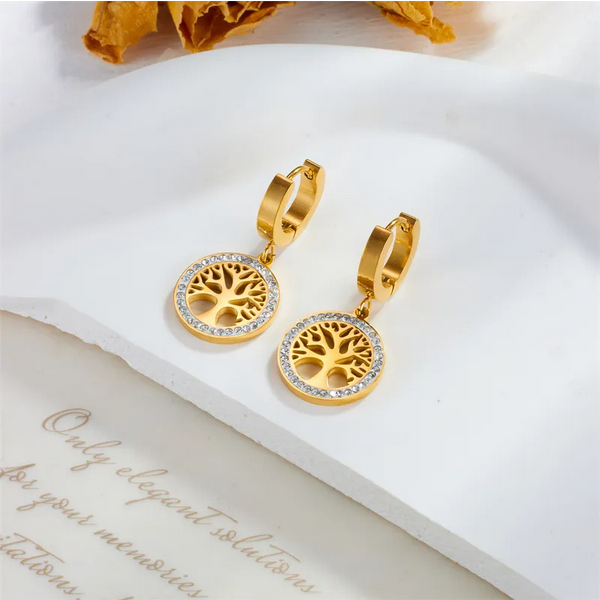 Komplet biżuterii drzewko szczęścia premium