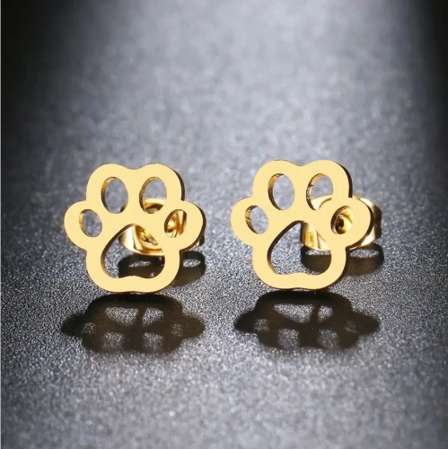 Kolczyki łapki - stal chirurgiczna