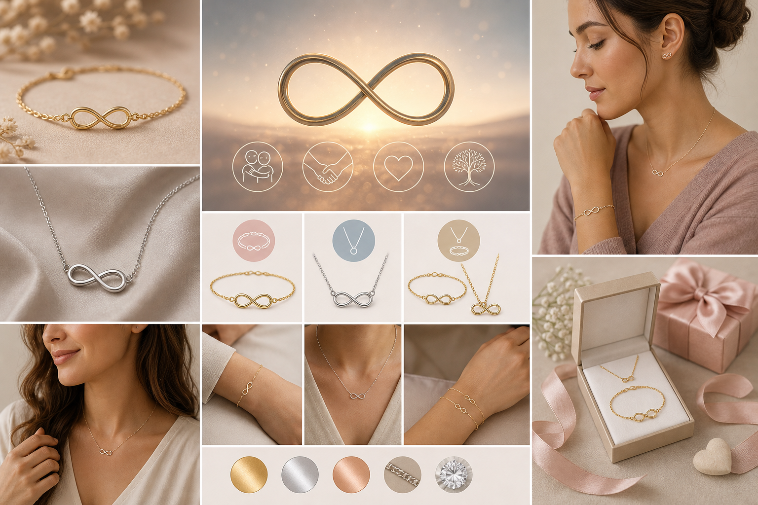 bizuteria-infinity-prezent-bransoletka-naszyjnik