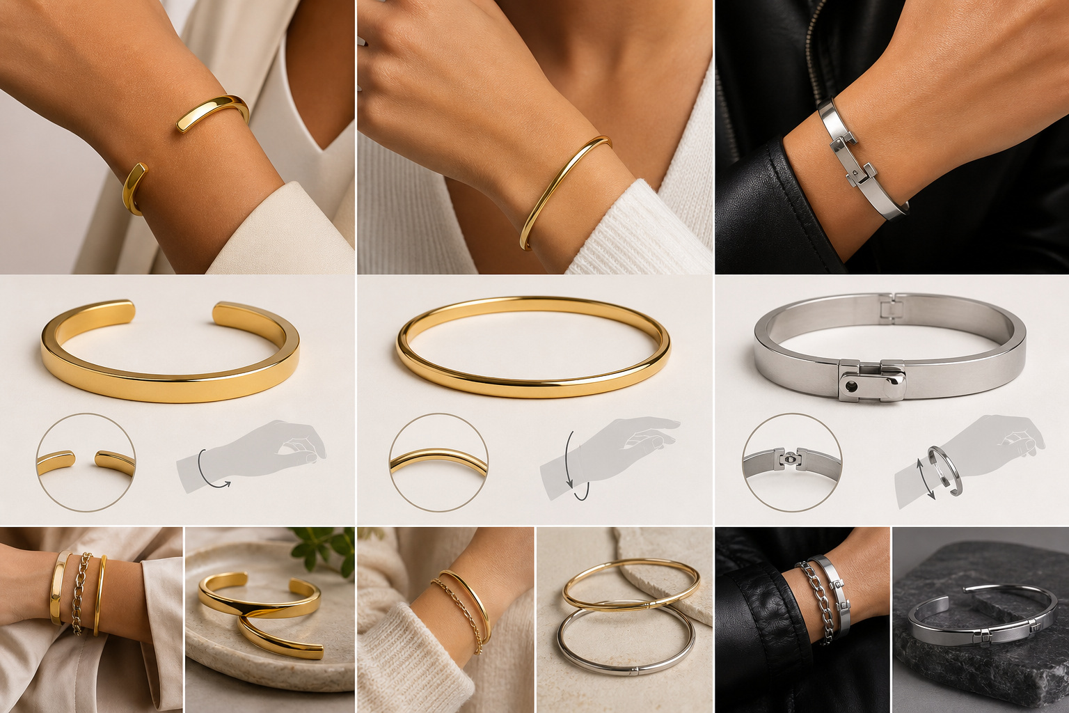 cuff-bangle-kajdanka-porownanie
